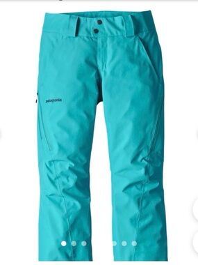 Patagonia women's Turquoise Shell Pants - Lightweight Outdoor Trousers